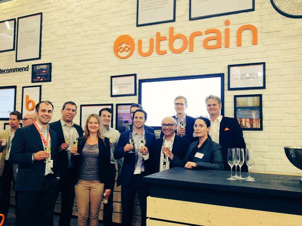 photo; Outbrain and BILD at Dmexco