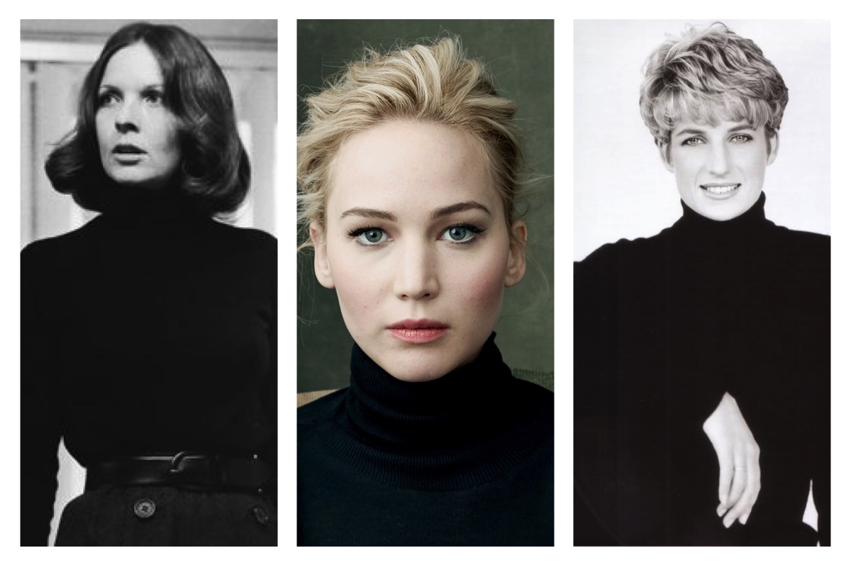 princess-di-jennifer-lawrence-diane-keaton-black-polo-neck