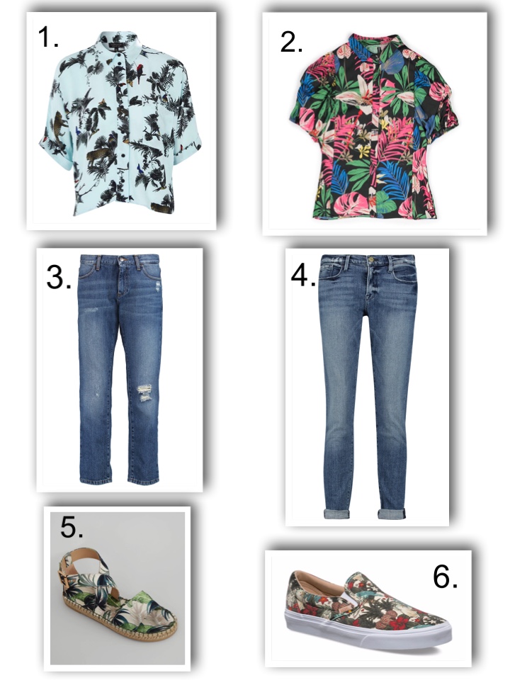 Tropical Print Shirt 