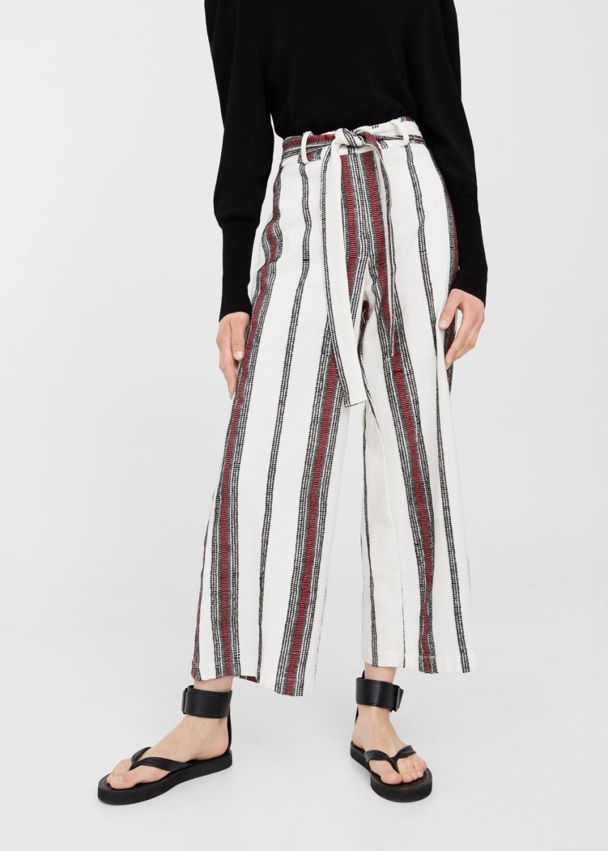 mango striped trousers bought this week