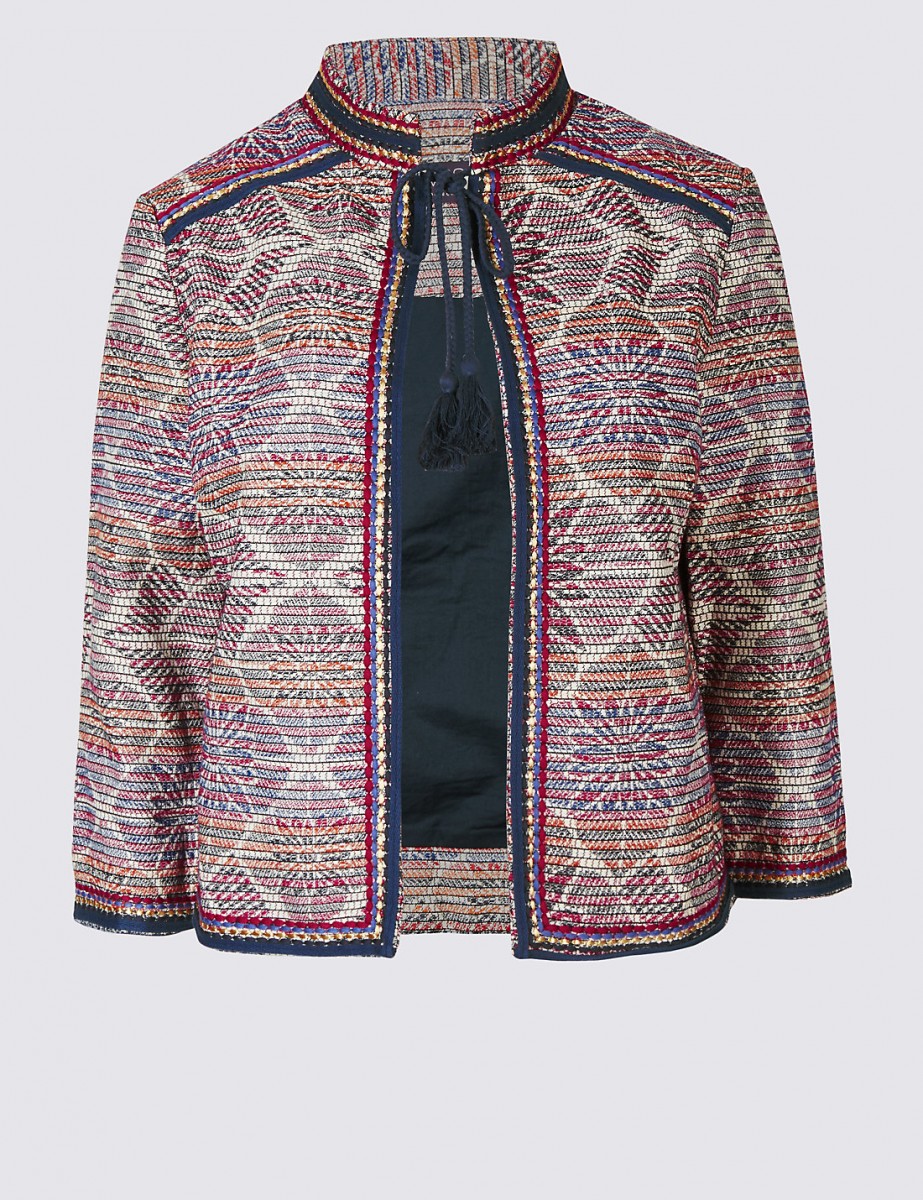 Marks and Spencer Embroidered Jacket 