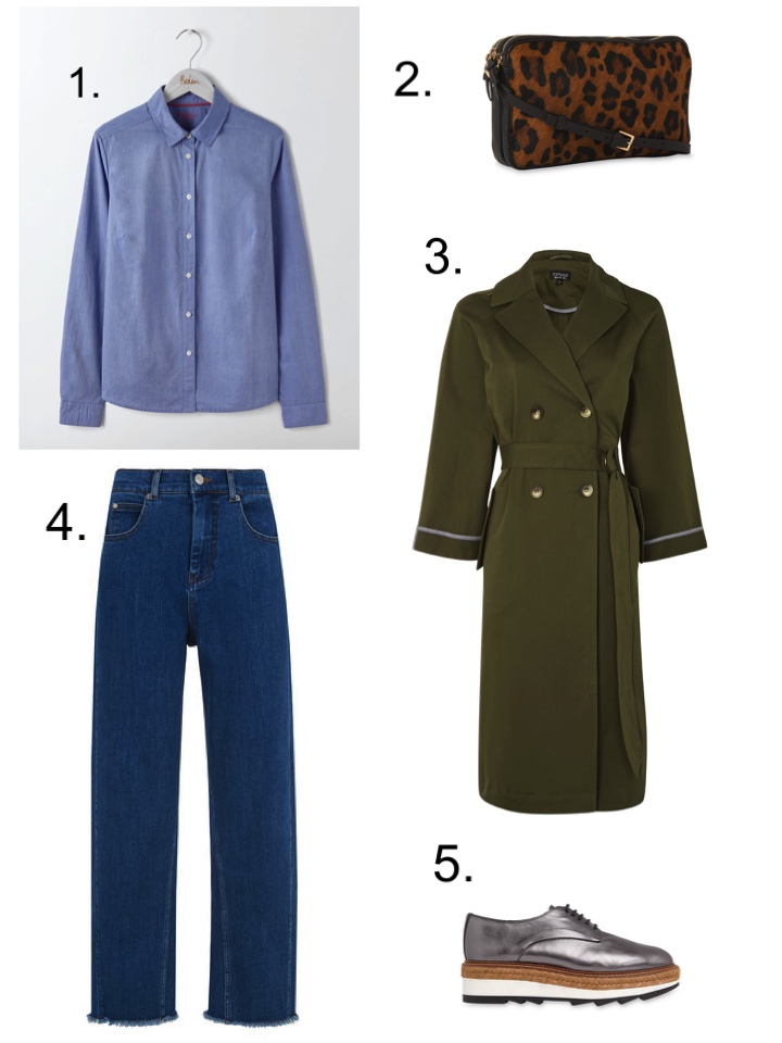 summer classics Boden Blue shirt 