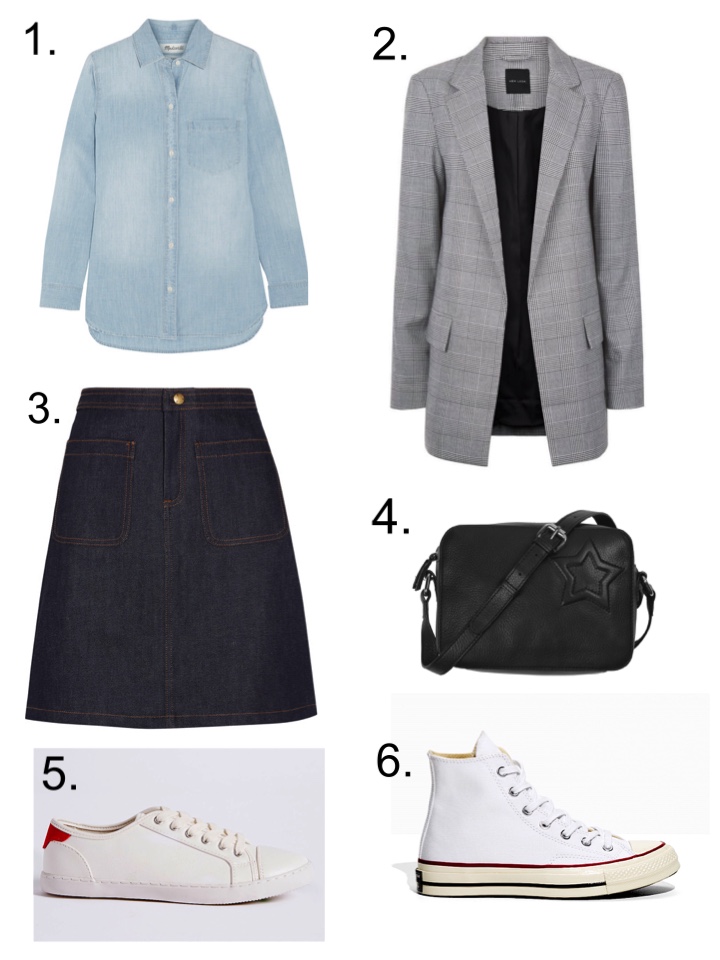 summer classics Denim Skirt 