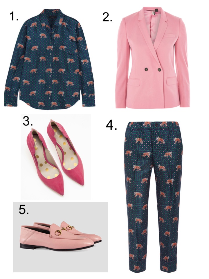 j crew silk pyjama suit 
