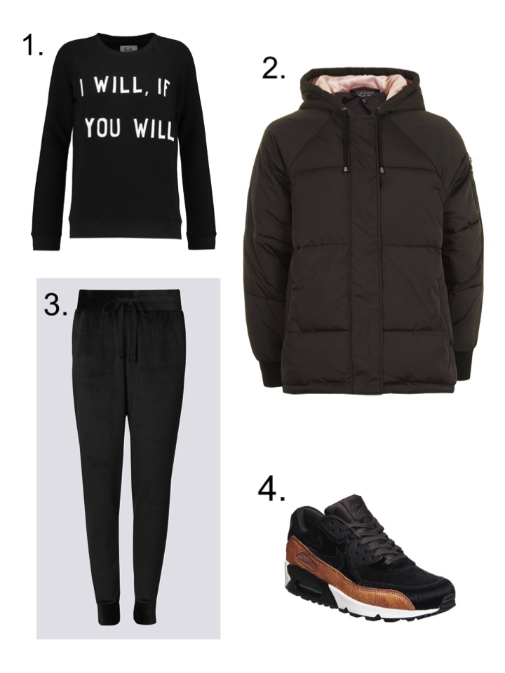 Sunday Roadman style puffer jacket 