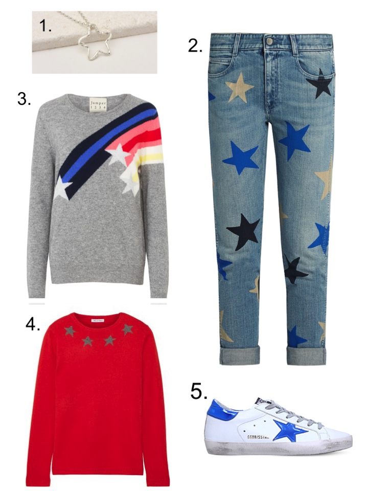 Stella McCartney Star Print Jeans