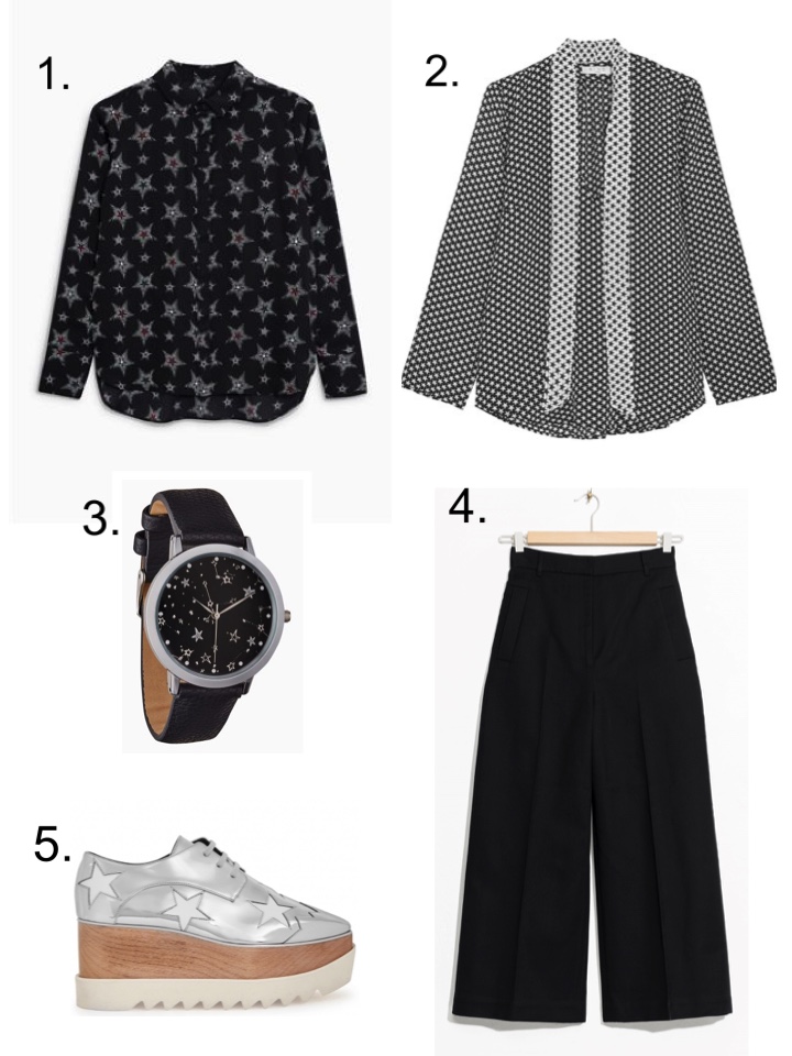 Next star shirt Stella Elyse Star Flatforms 
