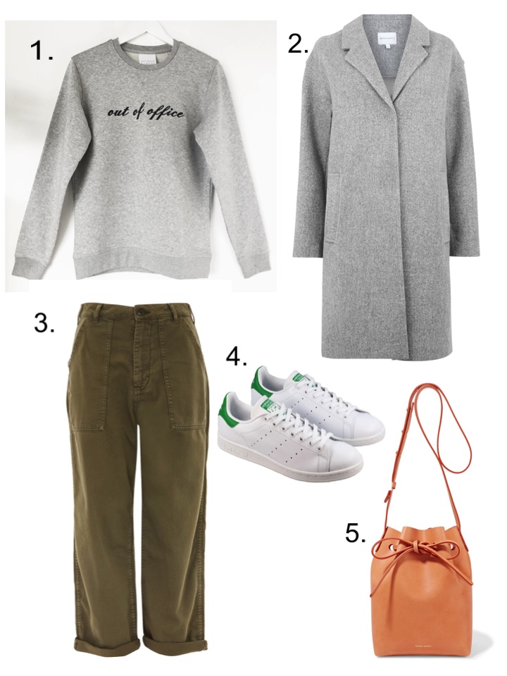 tan bucket bag 