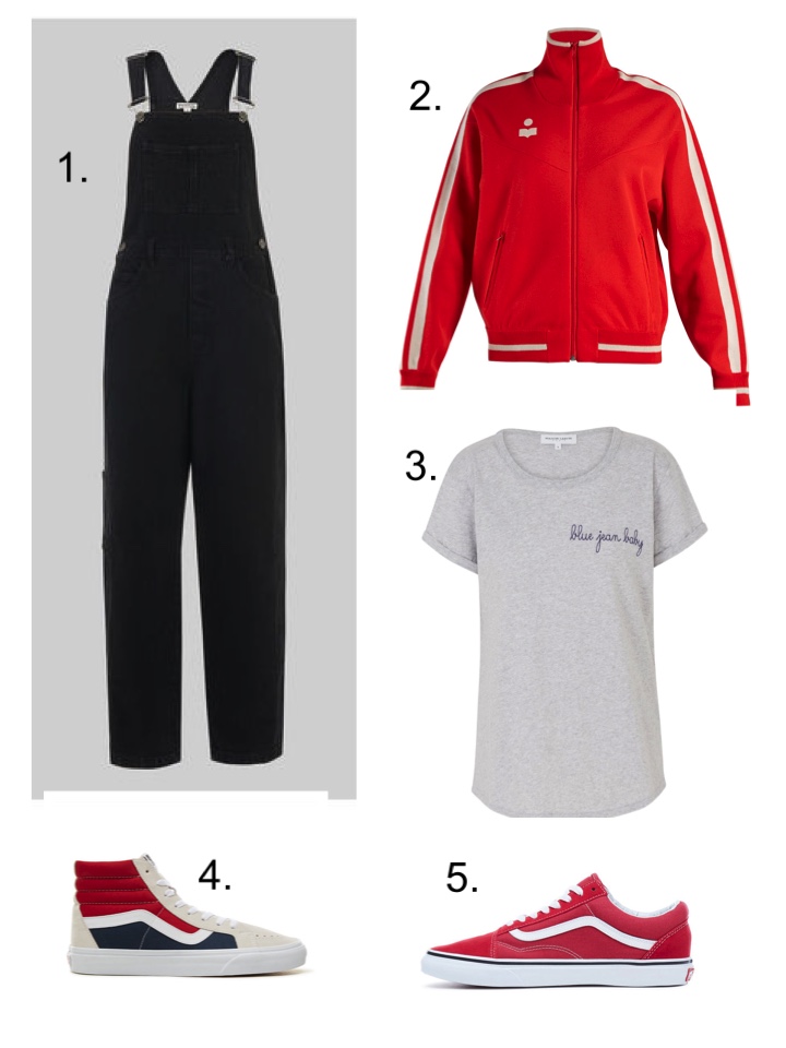 Whistles Cropped Dungarees 