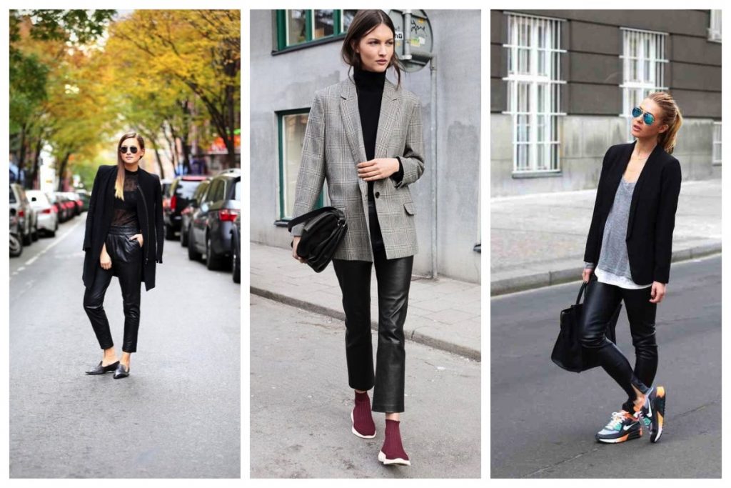 leather trousers