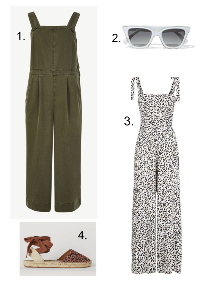 sleeveless jumpsuit M&S Khaki 