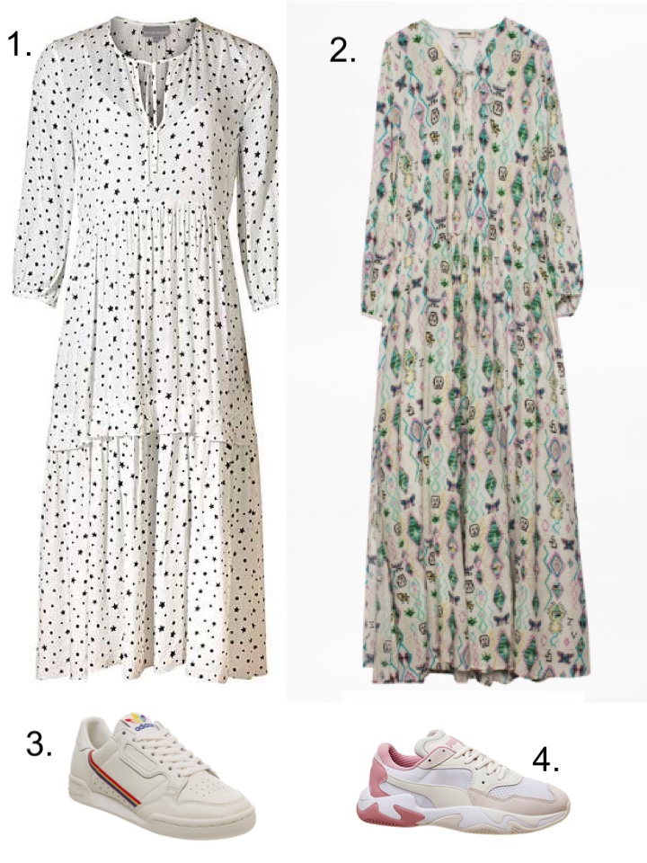 Zadig Maxi Dress Summer whites
