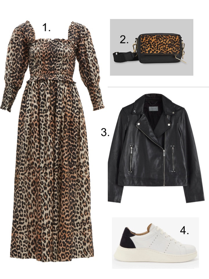 a dress for all seasons Ganni Leopard 