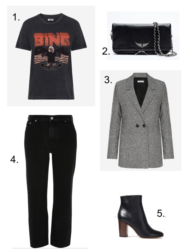 Anine Bing Fishbone Blazer, I WOULD GO OUT TONIGHT BUT I HAVEN'T GOT A STITCH TO WEAR