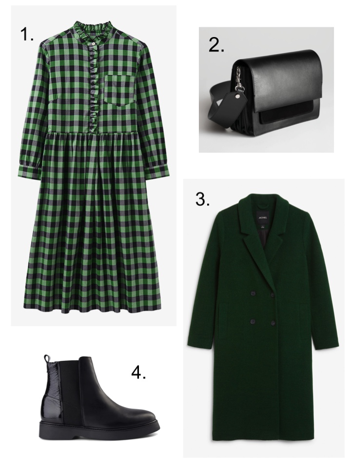 toast Dress, Monki Coat, Shoe The Bear Boots, I WOULD GO OUT TONIGHT BUT I HAVEN'T GOT A STITCH TO WEAR