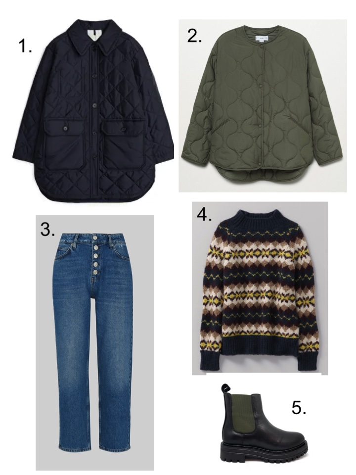 layers quilted jackets 