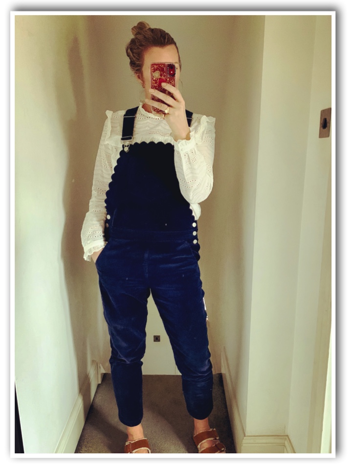 me in Wyse London Dungarees 