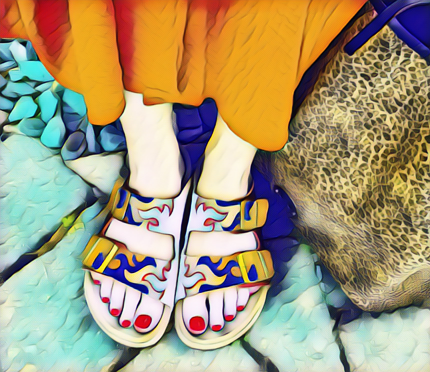 summer shoes chunky sandals 