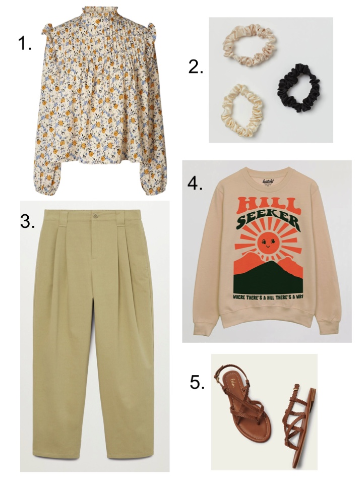 six spring outfit ideas for May 