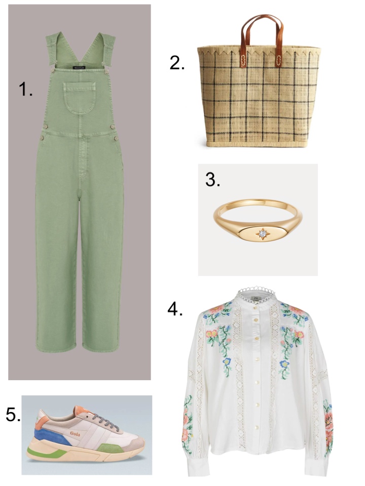 six spring outfit ideas for May 