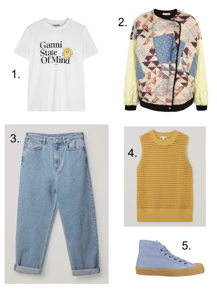 six spring outfit ideas for May 