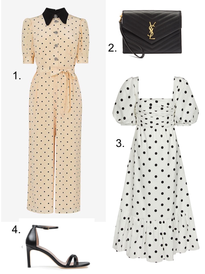 best dressed guest polka dots 
