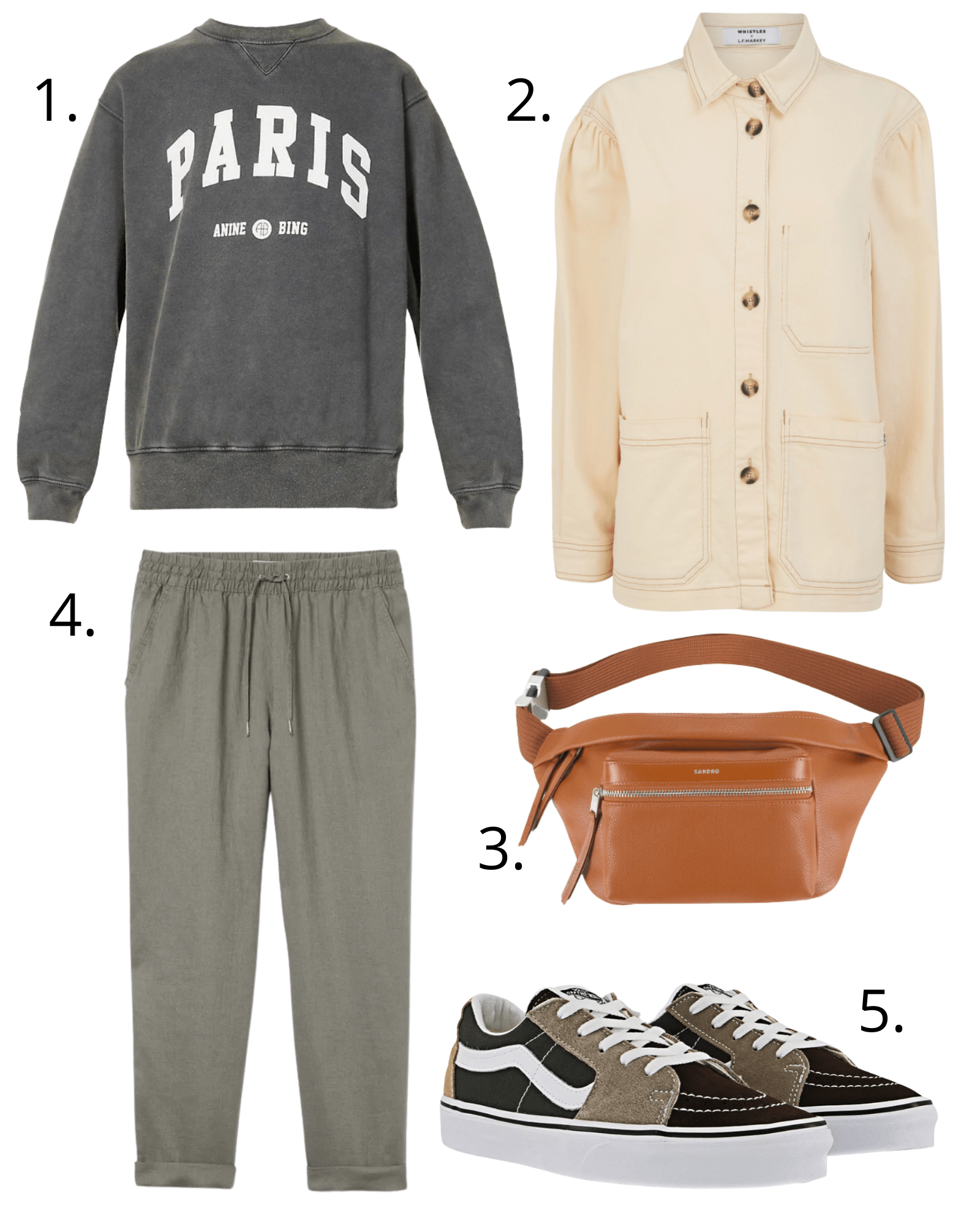 casual trouser based outfits