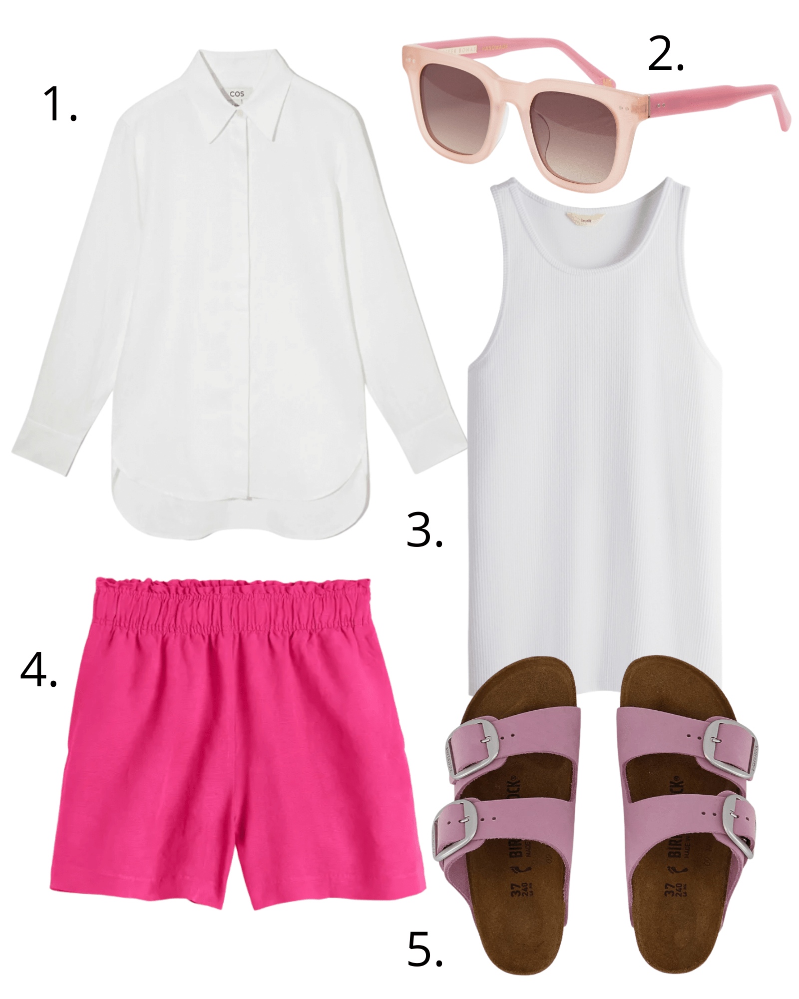 linen shorts 