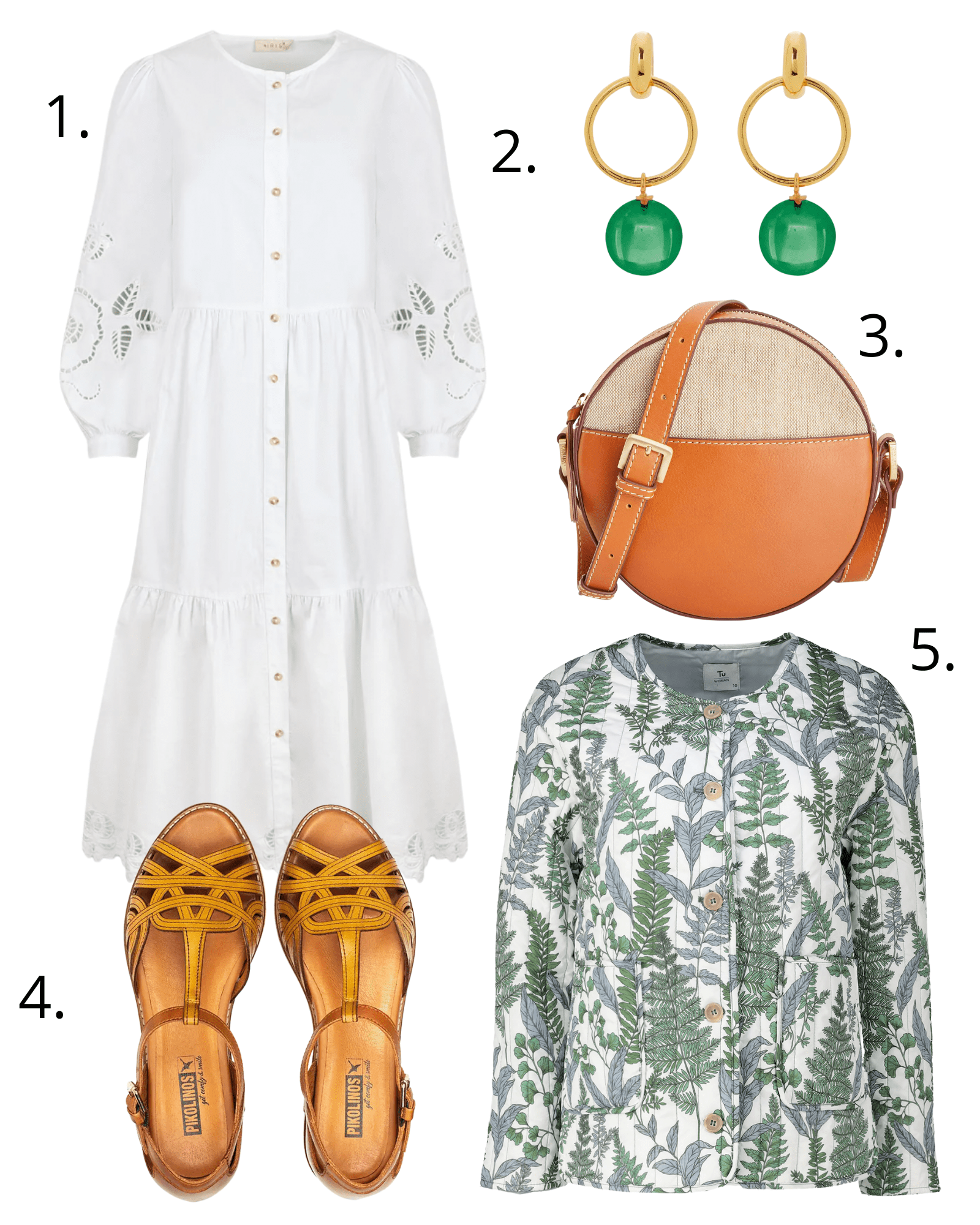 white summer dress 
