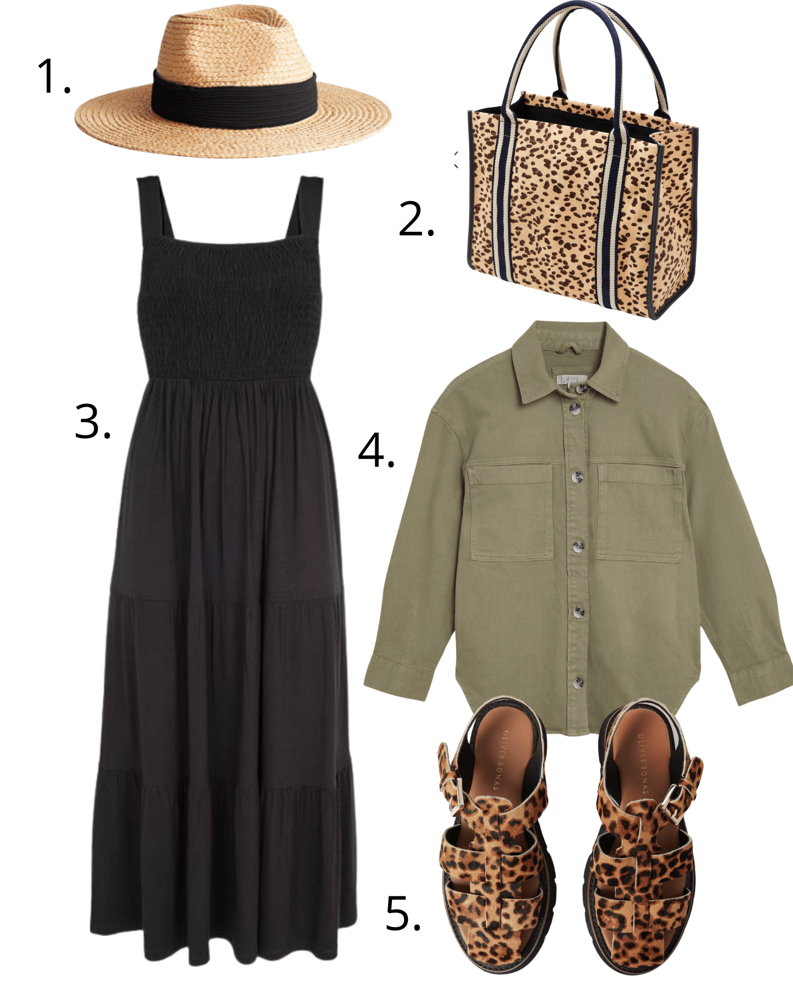 black summer dress 