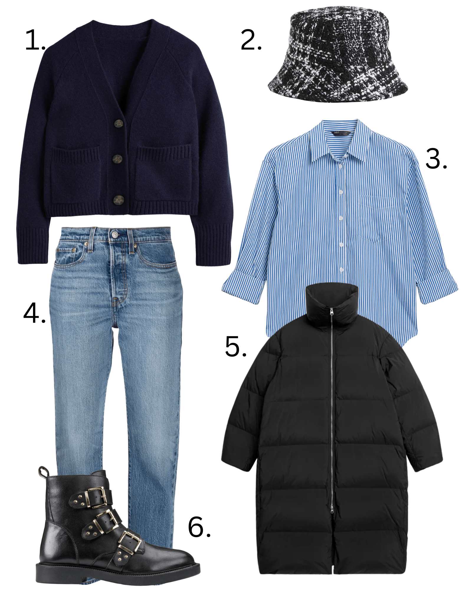 Your 15 Piece Winter Capsule Wardrobe 