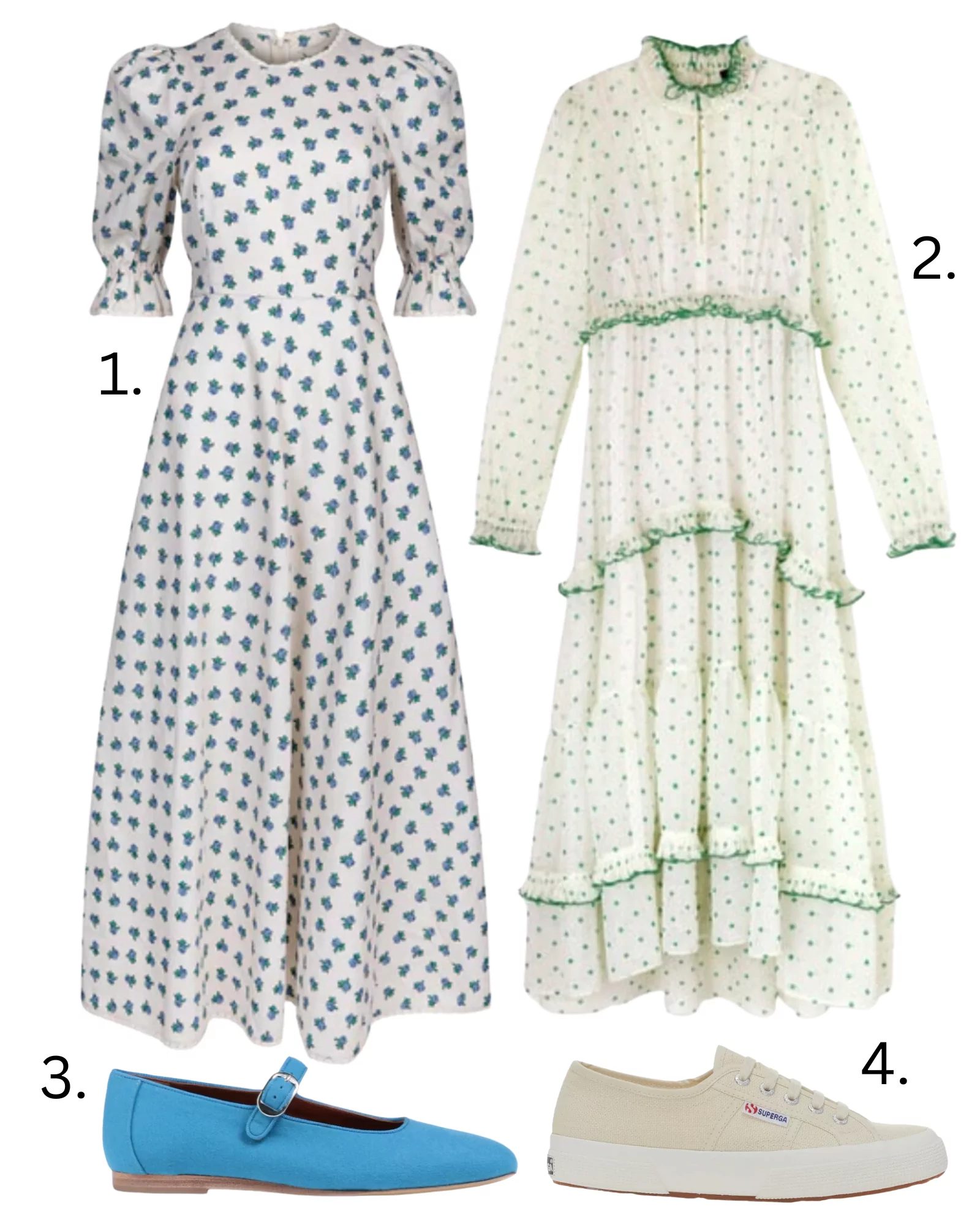 Six smart/casual outfits 