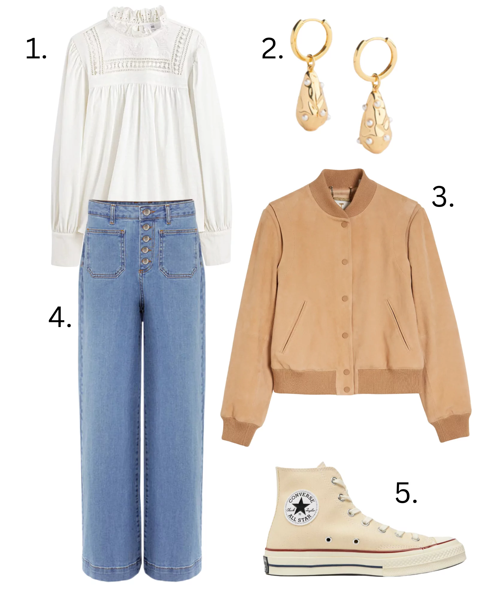 Six smart/casual outfits 