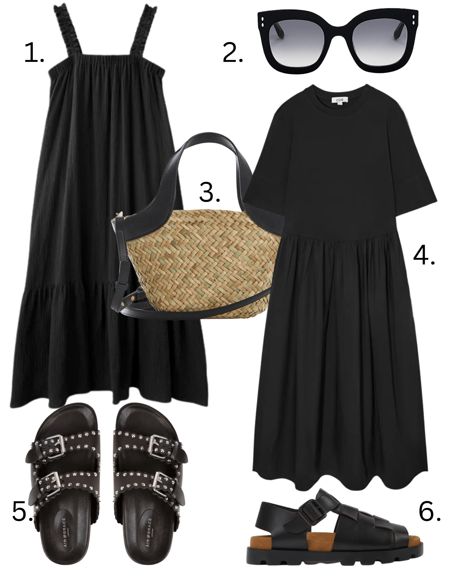 Six outfit ideas for right now