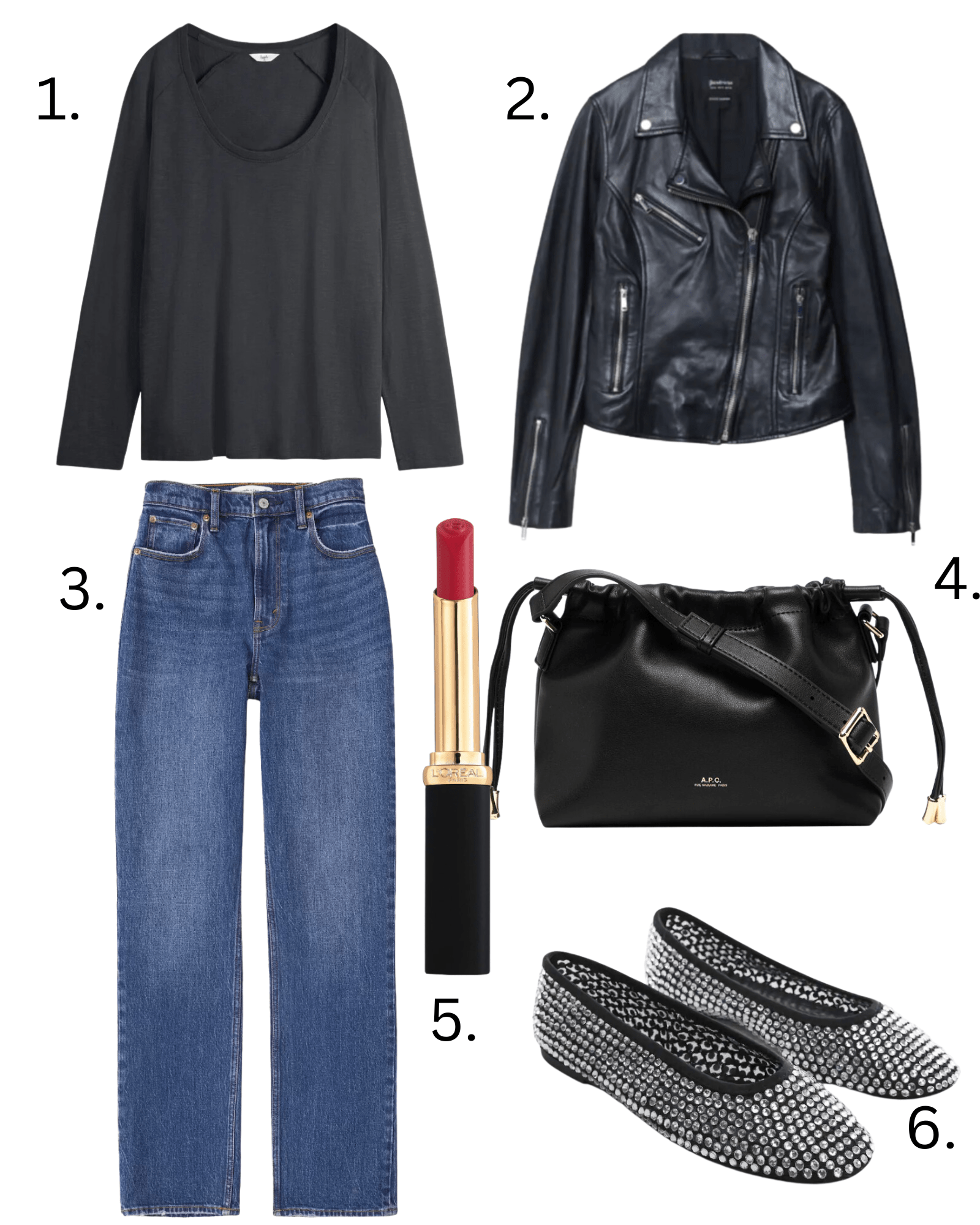 Six outfit ideas for right now