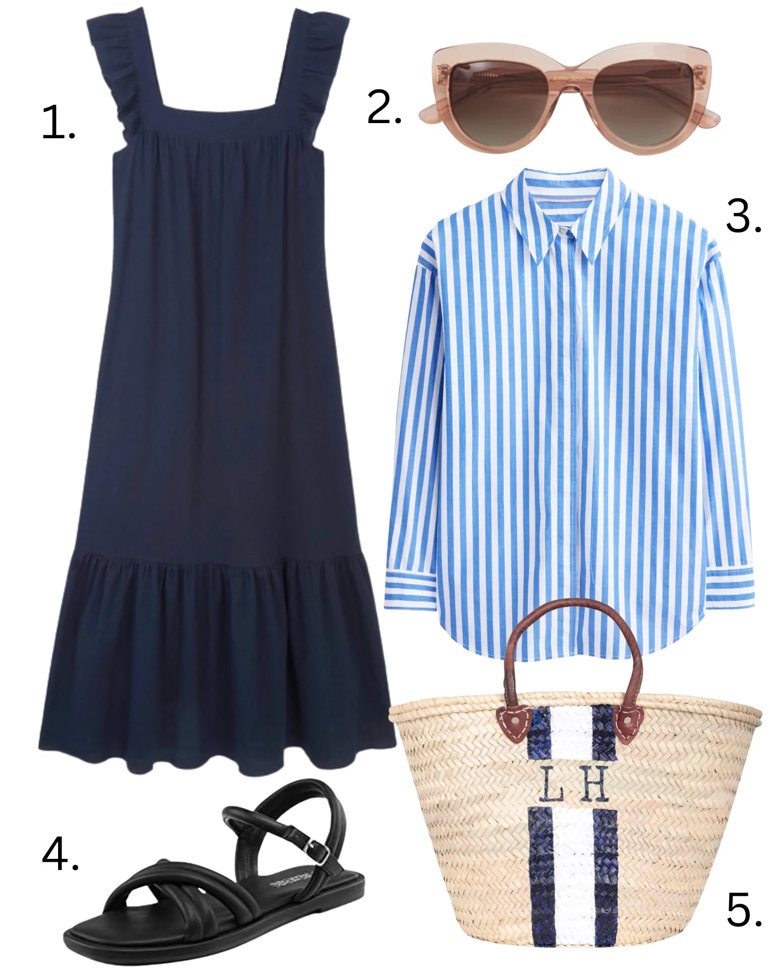 packing for a summer holiday 
