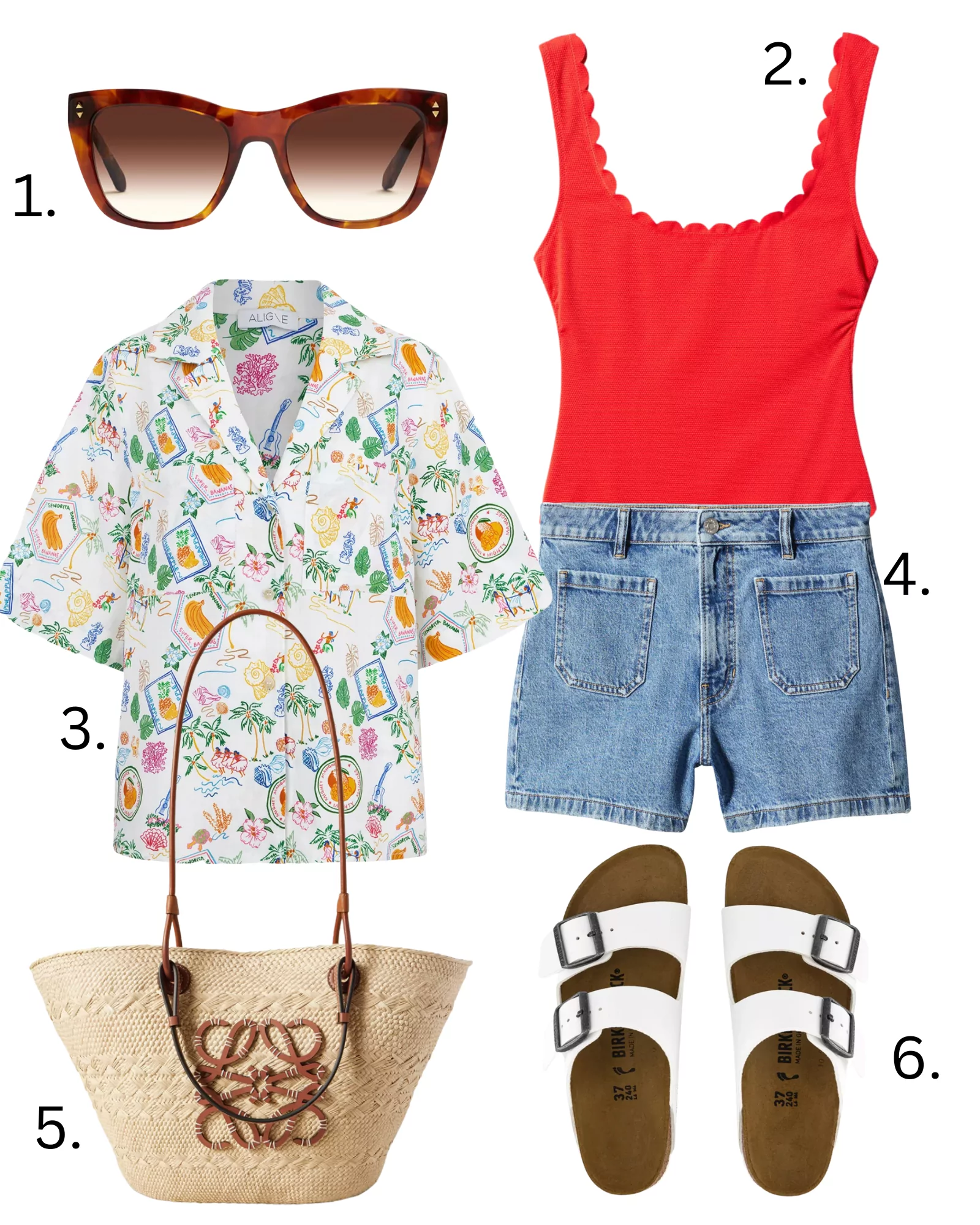 packing for a summer holiday 