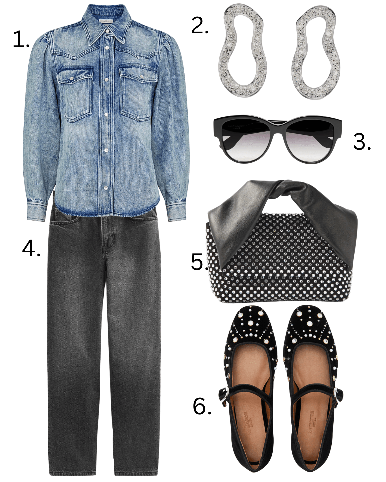 Six outfit ideas all in the sale 