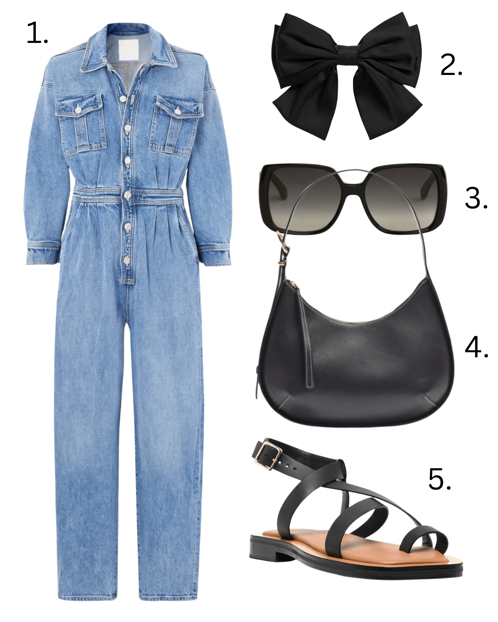 Denim for days, denim jumpsuit