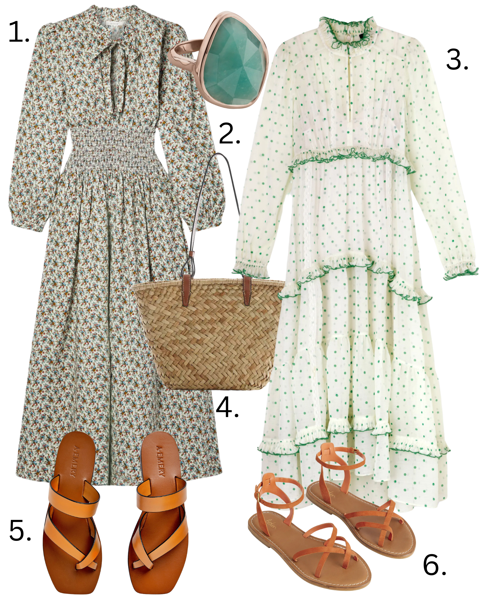 Six outfit ideas all in the sale 