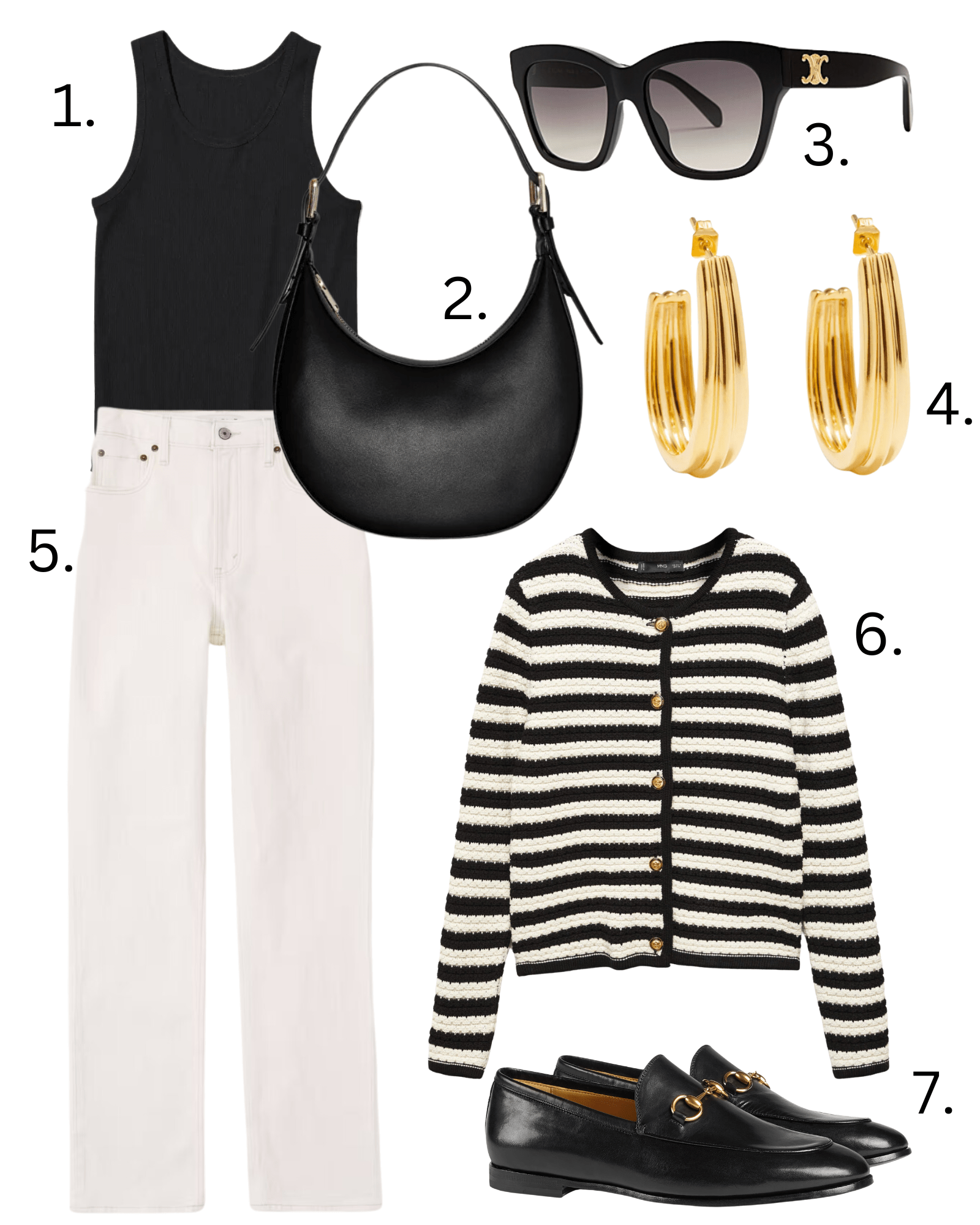 white jeans outfit ideas