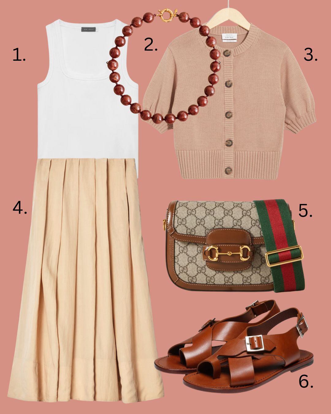 6 ways to style your midi skirt
