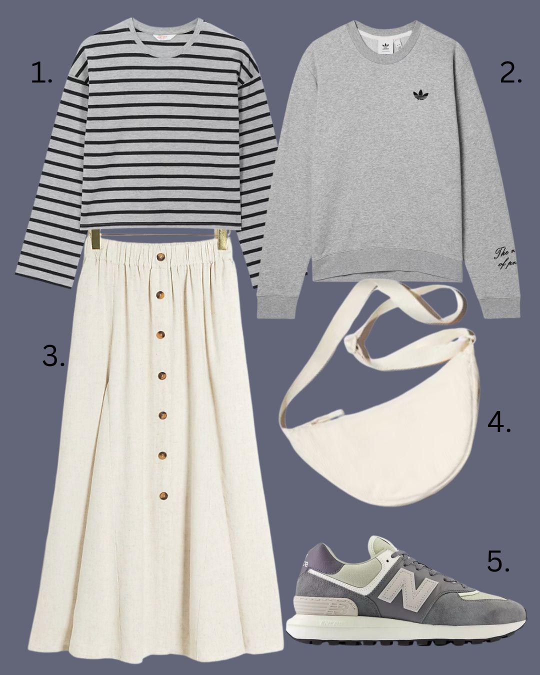 6 ways to style your midi skirt